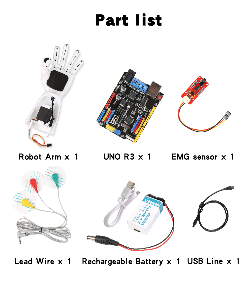 Sensor EMG lengan robot Sensor - Muscle Sensor Emg ulasan dan harga