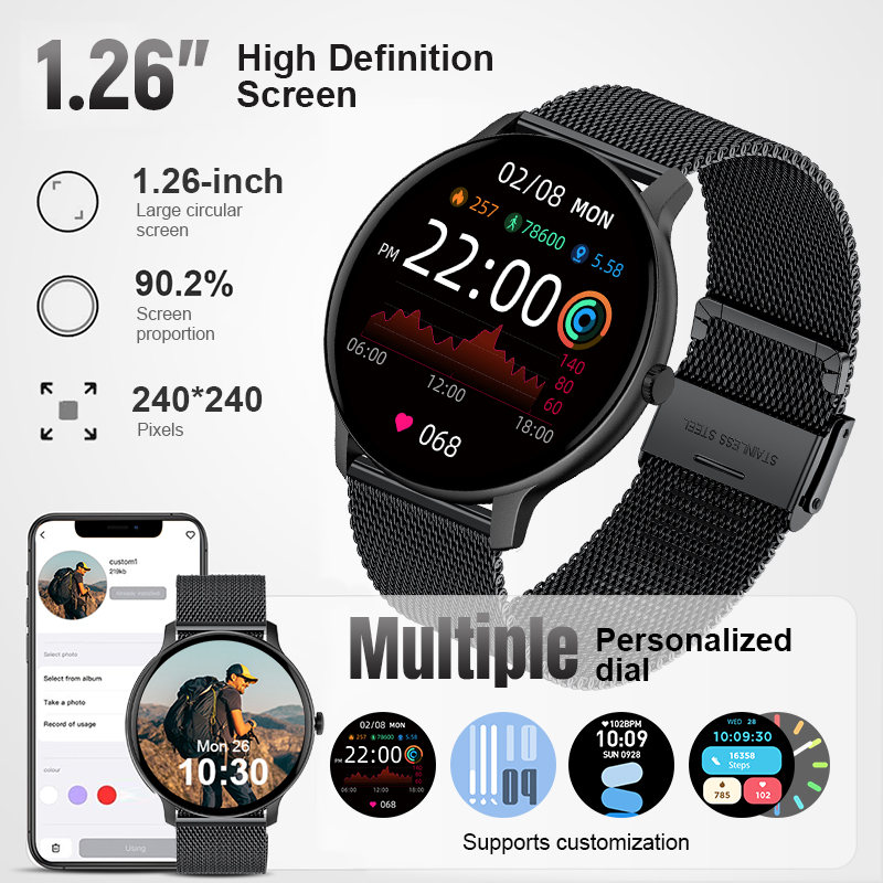 Jam Tangan Pintar 2026 untuk P - Breath Rate Monitor ulasan dan harga